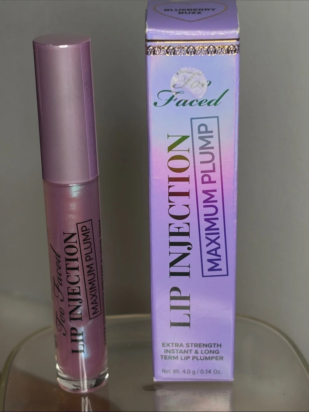 Too Faced Lip Injection Maximum Plump Lip Gloss - Blueberry Buzz